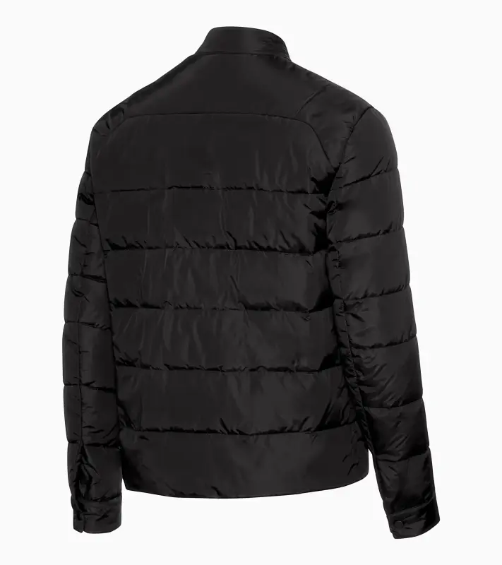 PORSCHE DESIGN Lightweight Jacket Bunda voděodolná odlehčená prošívaná s logem černá