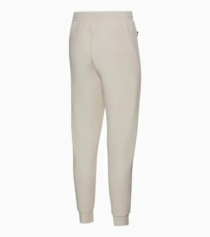 PORSCHE DESIGN Sweat Pants Kalhoty volnočasové sportovní funkční mírně strečové béžová