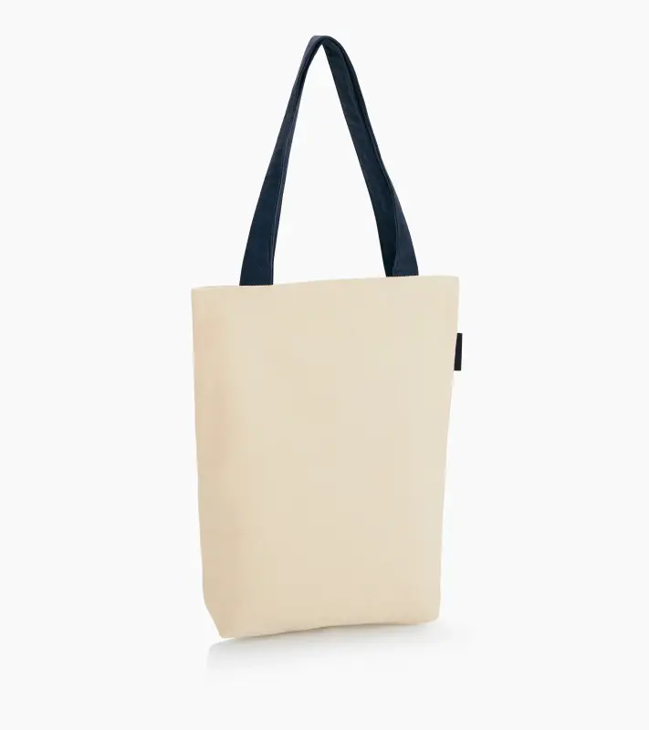 PORSCHE Retro Canvas Bag Fan Community Taška látková nákupní evokující devadesátky s potiskem béžová