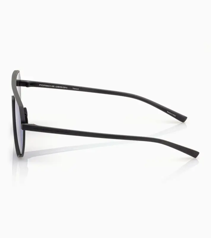 PORSCHE DESIGN P'8996 Targa #3 Sunglasses Sluneční brýle černé s modrými skly se zrcadlovým efektem