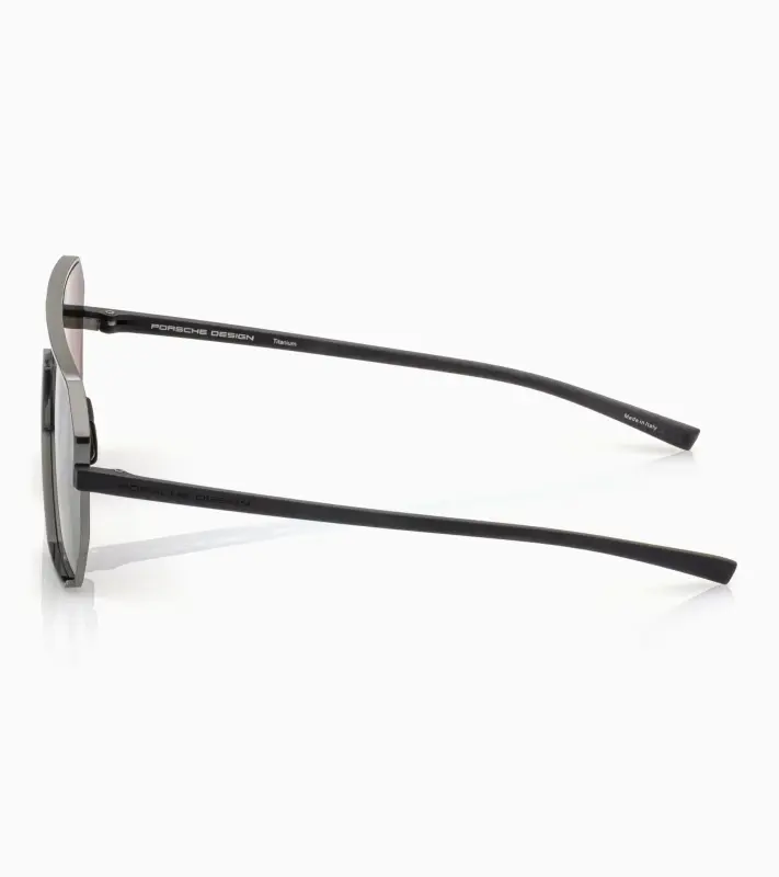 PORSCHE DESIGN P'8995 Targa #2 Sunglasses Sluneční brýle šedočerné a zelenými polarizovanými skly se zrcadlovým efektem