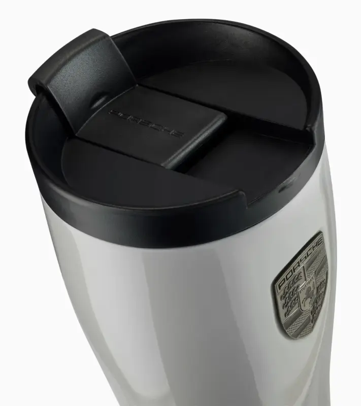 PORSCHE Thermal Travel Cup AHEAD Termoska metalická šedá 460 ml