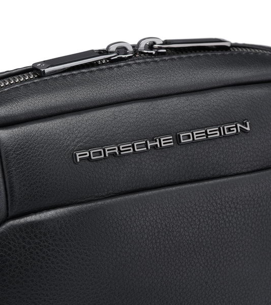 Porsche Design ROADSTER LEATHER SHOULDERBAG XS Taška přes rameno kožená černá black