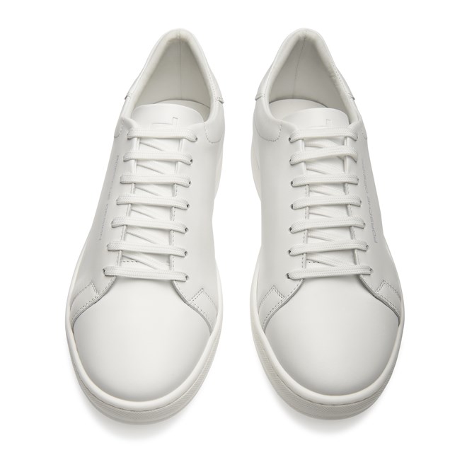 Porsche Design CUPSOLE SNEAKER Obuv nadčasová módní kožená bílá white
