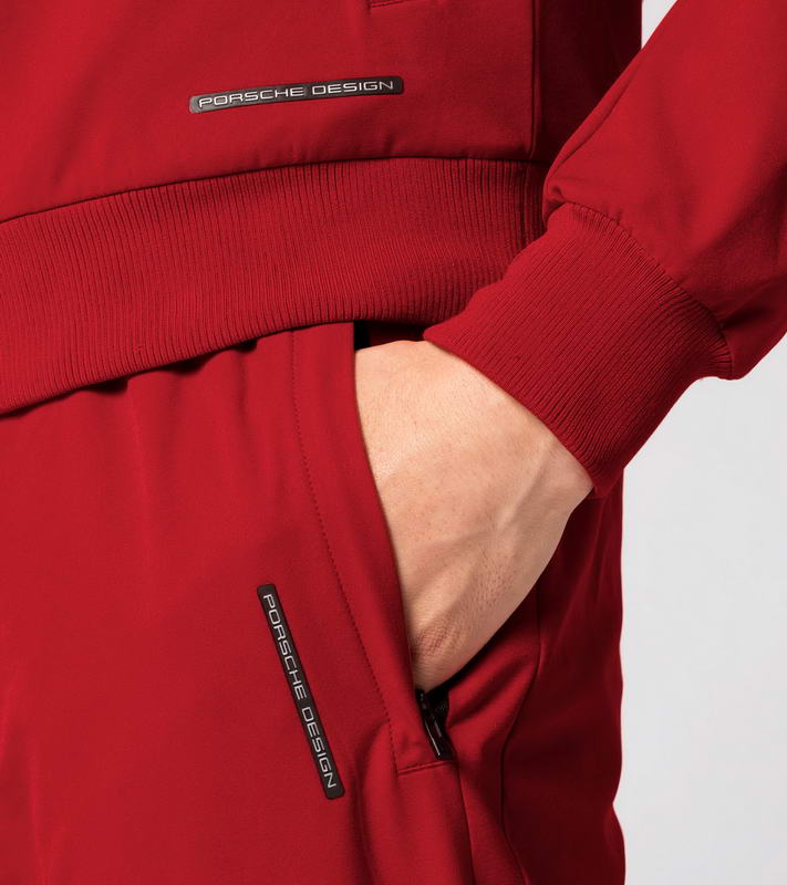 Porsche Design MCS WOVEN PANTS tepláky červené