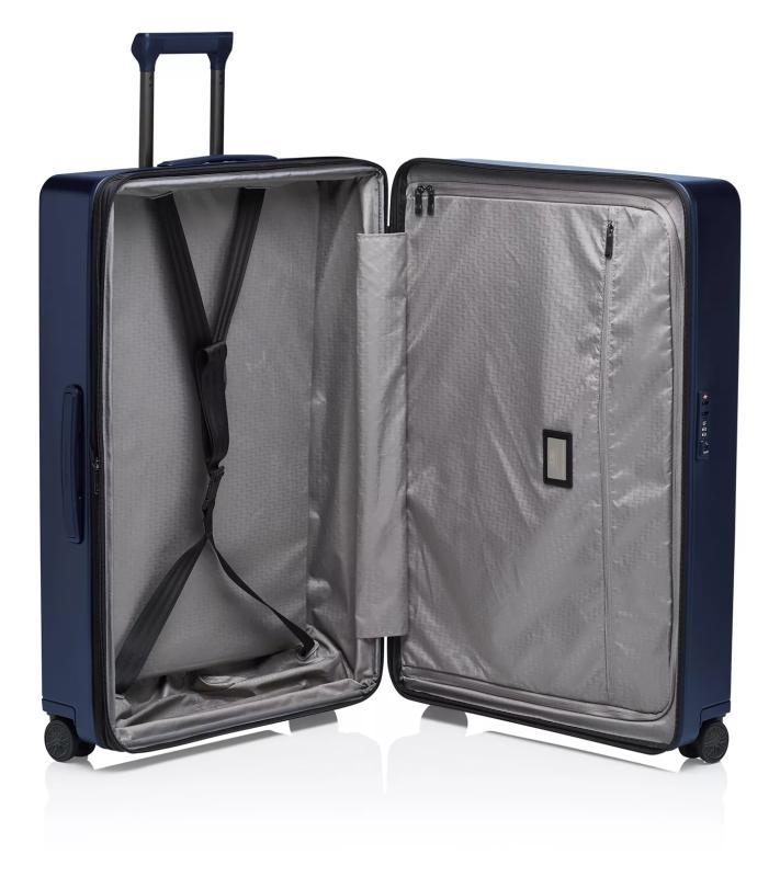 PORSCHE DESIGN Roadster Hardcase 4W Trolley XL Cestovní zavazadlo kufr skořepinový velikost XL matně modrý TSA