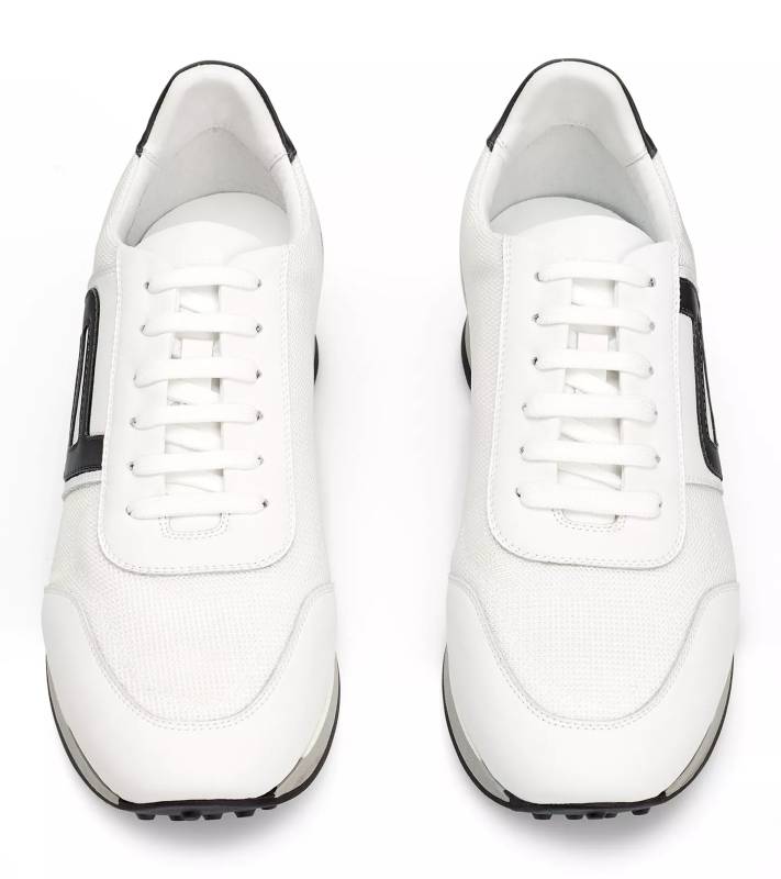 PORSCHE DESIGN City Sneaker Mesh Obuv módní volnočasová bílá