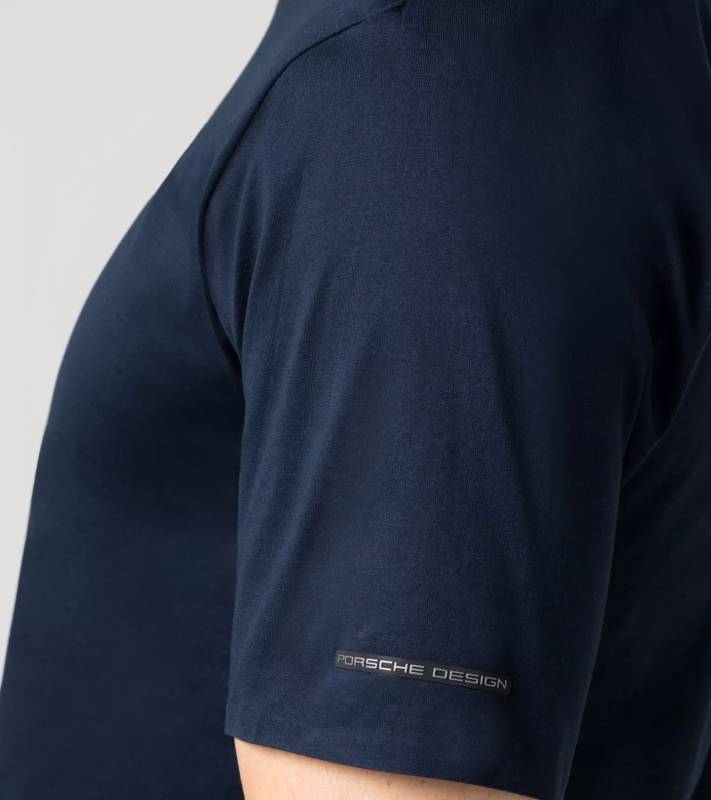 PORSCHE DESIGN Essential Tee Tričko s kulatým výstřihem námořní modrá