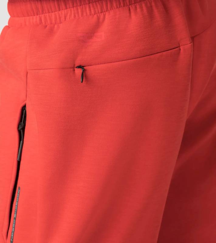 PORSCHE DESIGN RCT Sweat Pants Kalhoty pohodlné volnočasové ohnivě červené