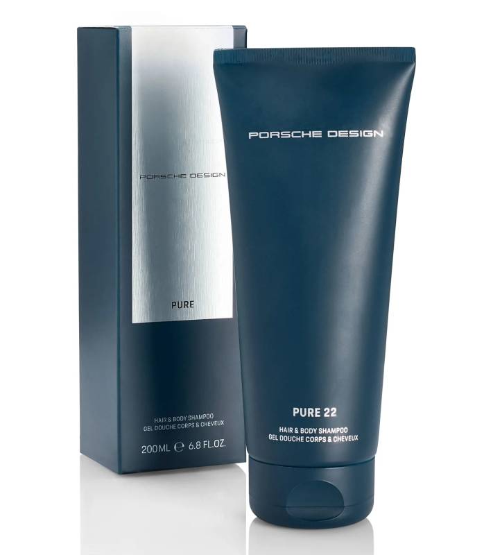 PORSCHE DESIGN Pánský tělový a vlasový šampon PURE 22, 200 ml
