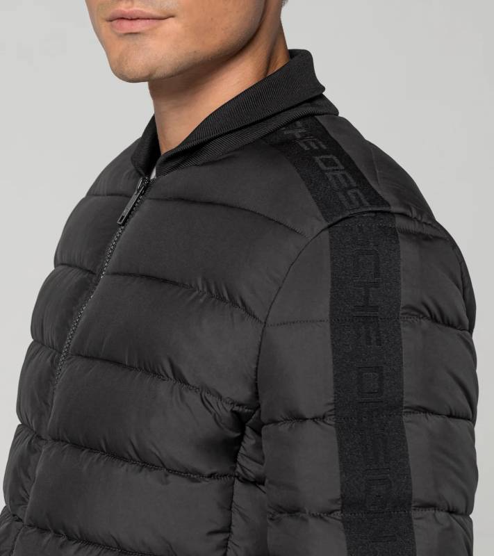 PORSCHE DESIGN Lightweight Jacket Bunda odlehčená prošívaná černá