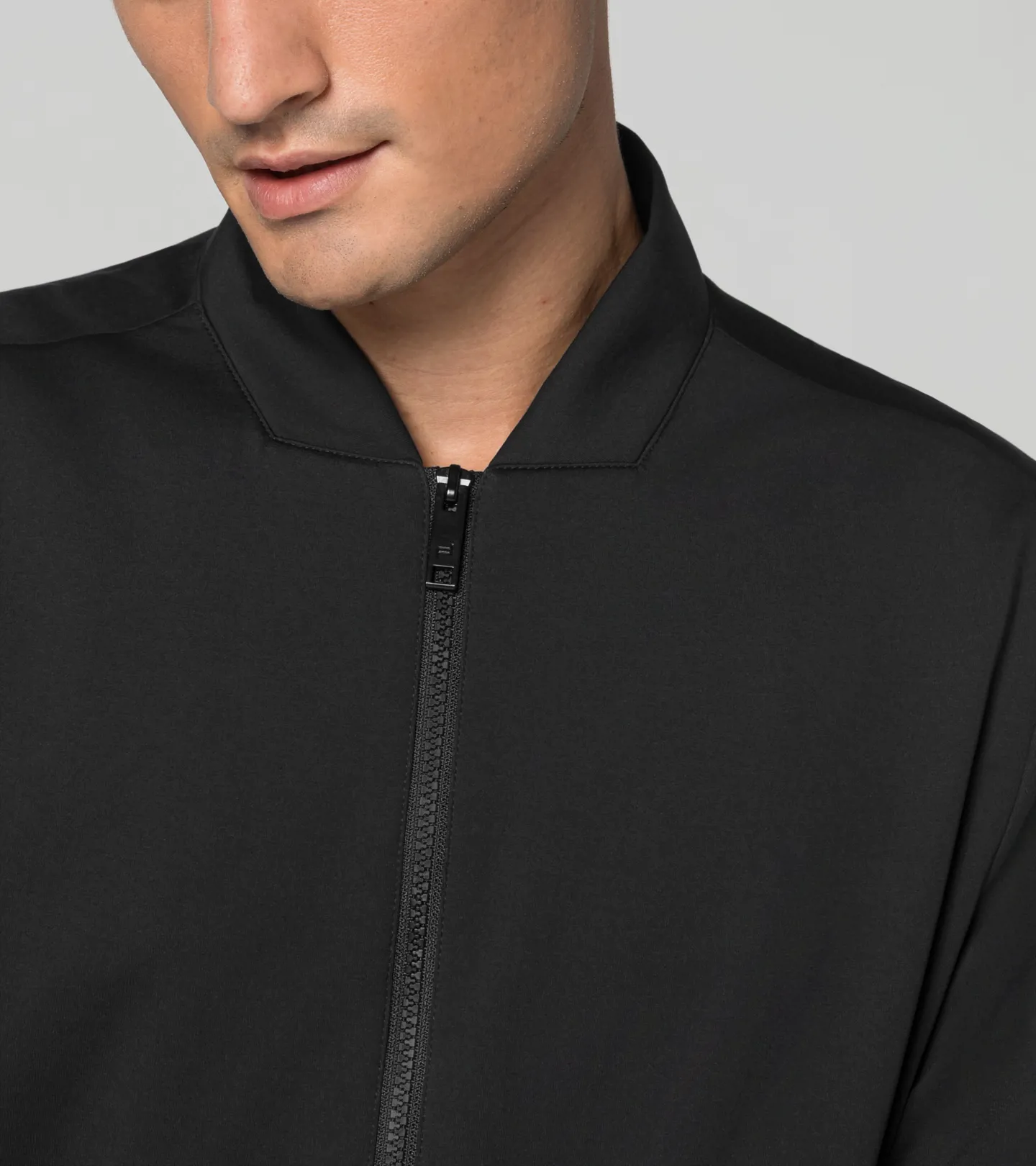 PORSCHE DESIGN Active Blouson Lehká módní bunda černá