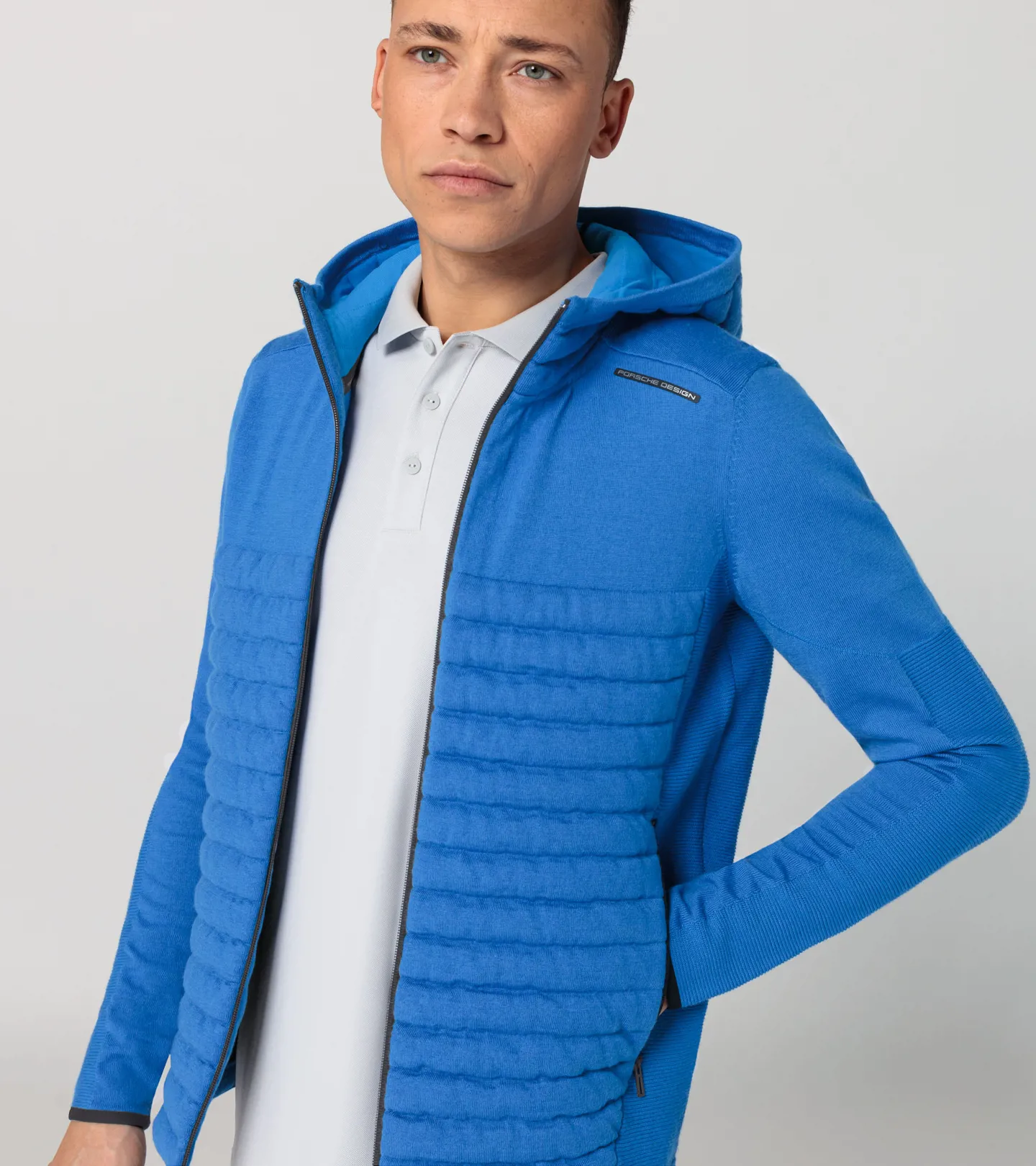 PORSCHE DESIGN Polar Jacket Lehká podzimní jarní bunda s merino vláknem ultra modrá