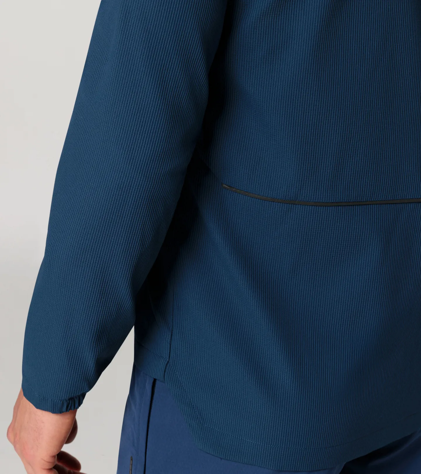 PORSCHE DESIGN Active Packable Jacket Sportovní lehká funkční bunda pro aktivní pohyb tmavá perská modrá