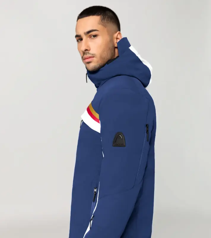 PORSCHE HEAD Dakar Ski Jacket Bunda lyžařská modrobílá Porsche 953