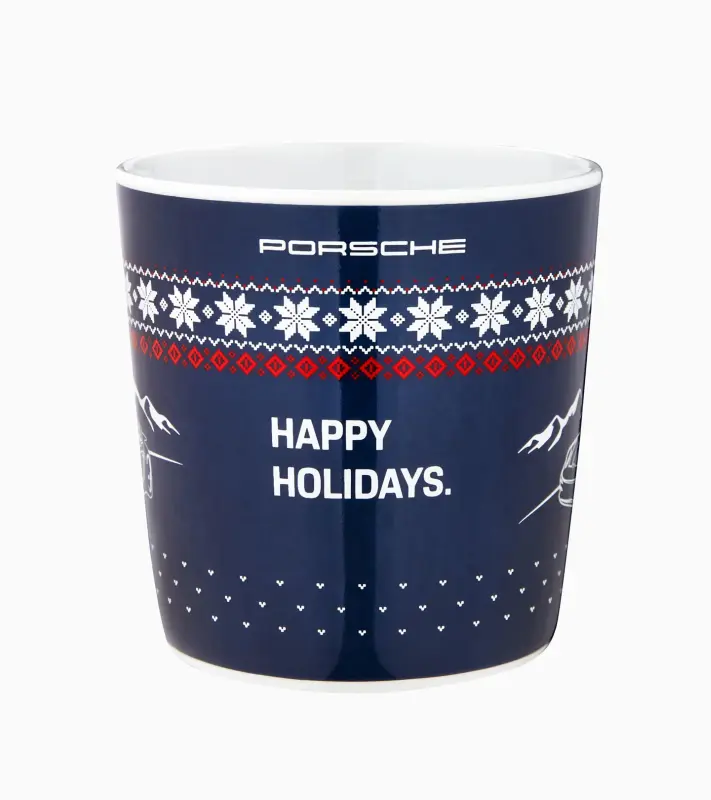 PORSCHE Collector's Cup No. 2 Christmas Hrnek na kávu nebo čaj vánoční modrá 500ml