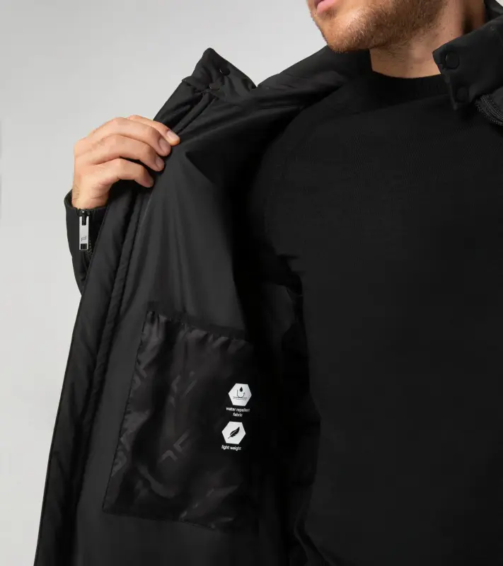 PORSCHE DESIGN Active lightweight jacket Lehká zateplená prošívaná bunda černá