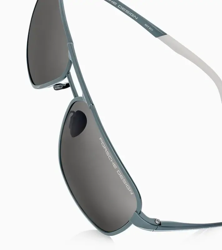 PORSCHE DESIGN Sunglasses P´8966 Sluneční brýle modrobílé a šedými skly polarizované