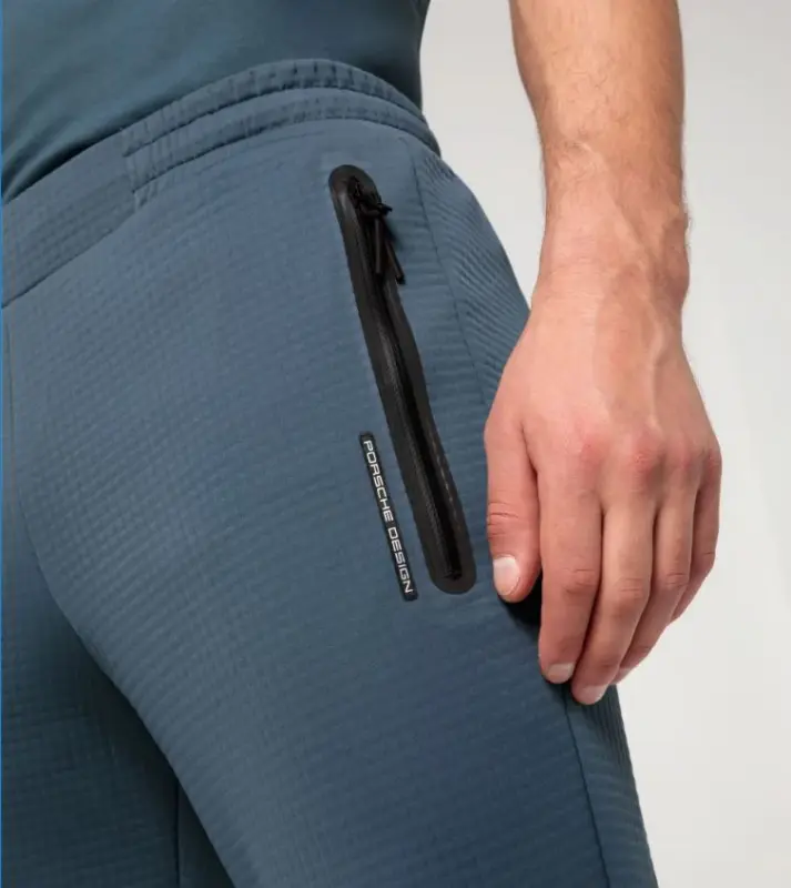 PORSCHE DESIGN Sweat pants Kalhoty sportovní volnočasové světle modrošedá