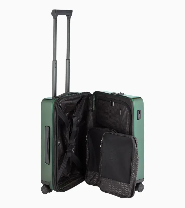 PORSCHE DESIGN Roadster Hardcase 4W Business Trolley S  Manažerské zavazadlo kufr skořepinový velikost S petrolejově zelená TSA USB
