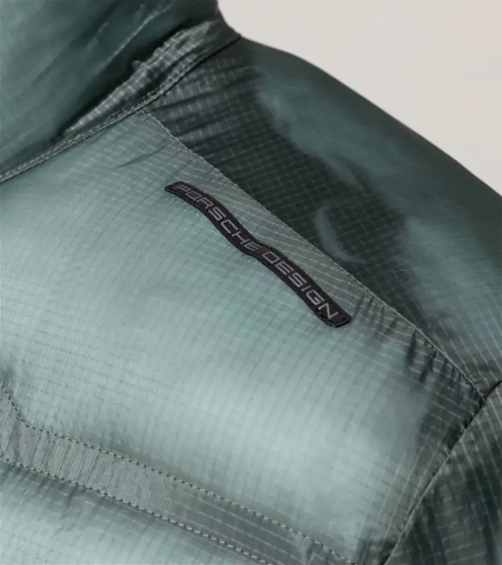 PORSCHE DESIGN Light padded jacket Bunda odlehčená prošívaná mořská zelená