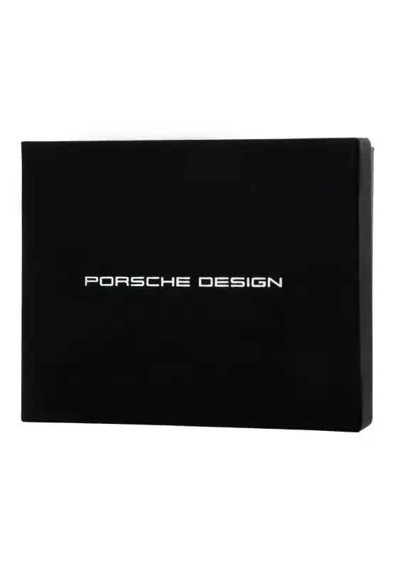 PORSCHE DESIGN Keyring Metal Klíčenka kov kůže černá