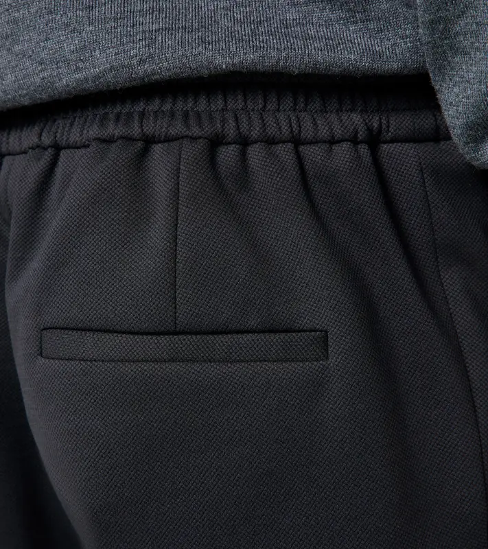 PORSCHE DESIGN Travel Suit Pants Kalhoty cestovní volnočasové vyštíhlené černá