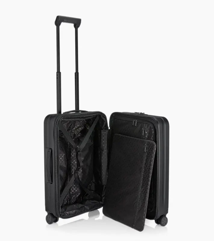 PORSCHE DESIGN Roadster Hardcase Business Trolley S Zavazadlo kufr cestovní manažerský skořepinový matný černý USB TSA