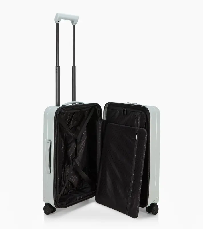 PORSCHE DESIGN Roadster Hardcase Business Trolley S Zavazadlo kufr cestovní manažerský skořepinový ledovcově šedý USB TSA