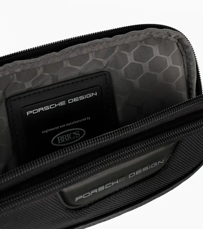 PORSCHE DESIGN Roadster Nylon Travel Pouch Pouzdro diagonální cestovní přes rameno s vnitřním organizérem černé
