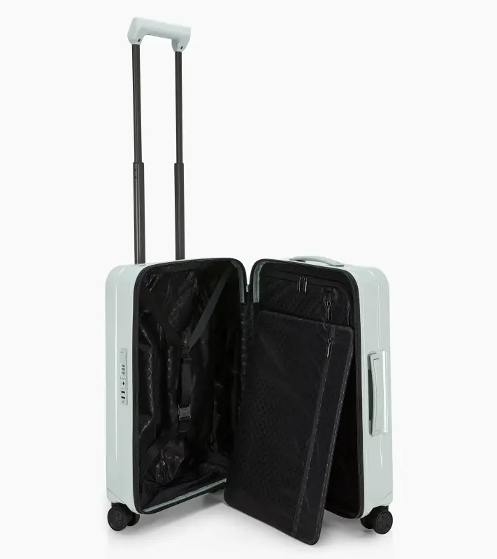 PORSCHE DESIGN Roadster Hardcase Trolley S Kufr lehké kabinové skořepinové zavazadlo ledovcová šedá USB TSA