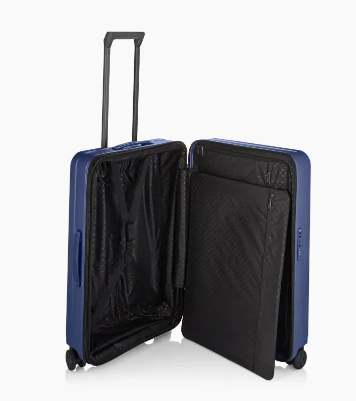 PORSCHE DESIGN Roadster Hardcase Trolley M Kufr cestovní zavazadlo lehké skořepinové TSA modré matné