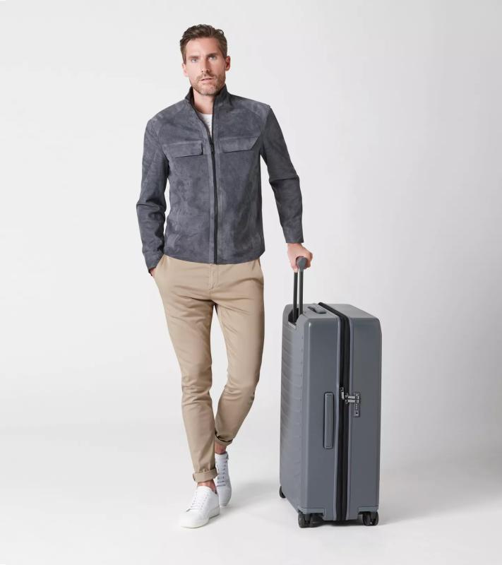PORSCHE DESIGN Roadster Hardcase 4W Trolley XL Cestovní zavazadlo kufr skořepinový velikost XL matně šedý TSA