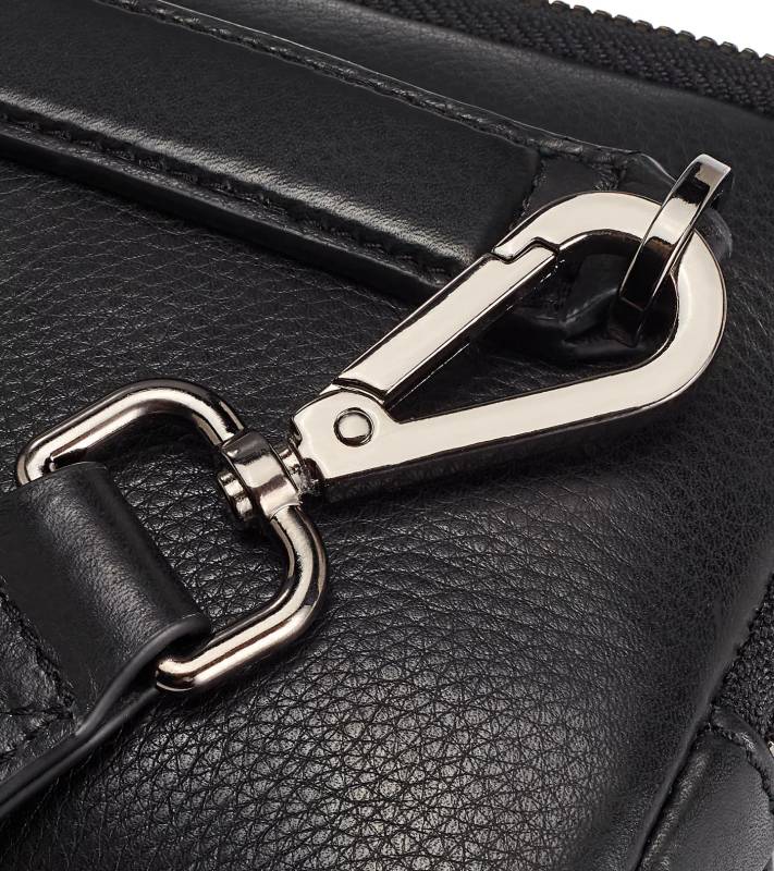 PORSCHE DESIGN Roadster Leather Travel Pouch  Kožené cestovní pouzdro černá