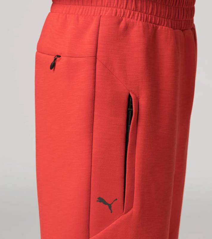 PORSCHE DESIGN RCT Sweat Pants Kalhoty pohodlné volnočasové ohnivě červené