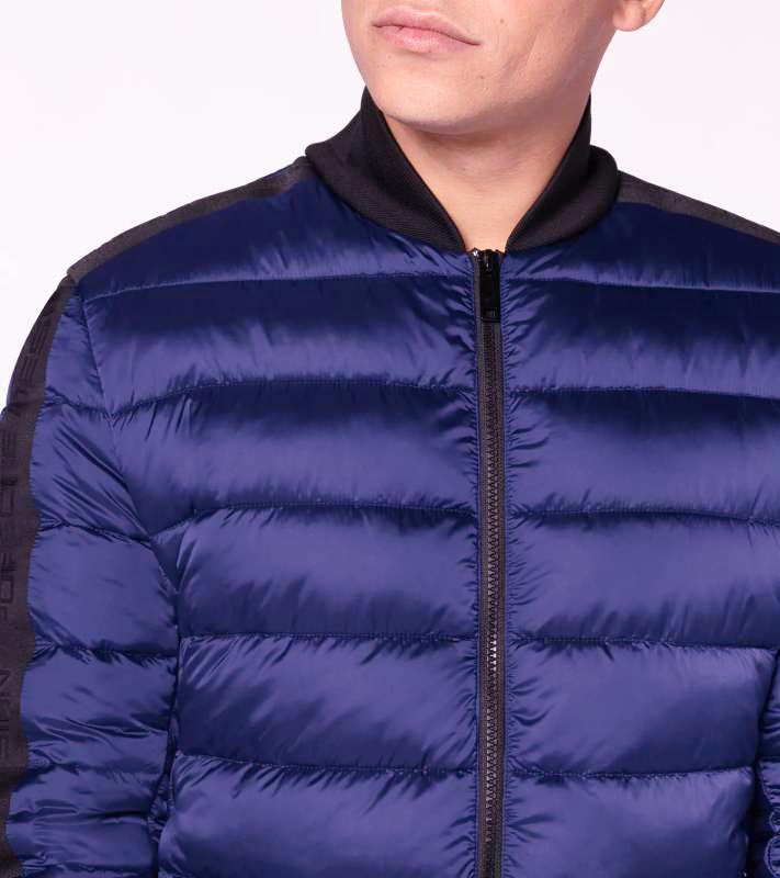 PORSCHE DESIGN Lightweight Jacket Bunda odlehčená prošívaná tmavě modrá