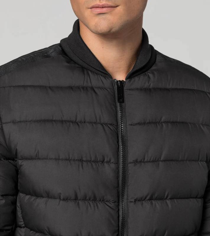 PORSCHE DESIGN Lightweight Jacket Bunda odlehčená prošívaná černá