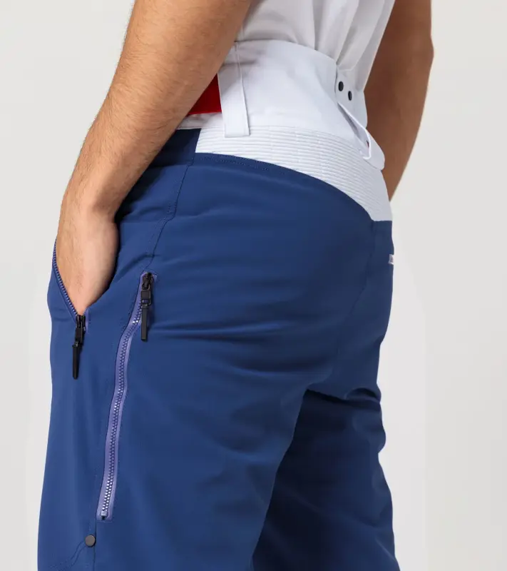 PORSCHE HEAD Dakar Ski Trousers Kalhoty lyžařské modrobílá Porsche 953
