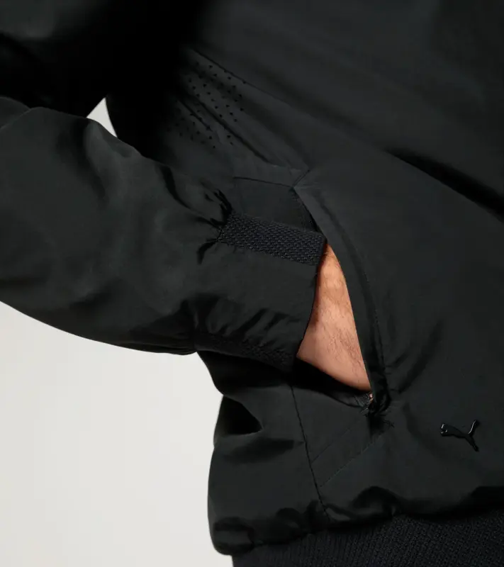 PORSCHE DESIGN Light blouson jacket Bunda pro volný čas na zip černá