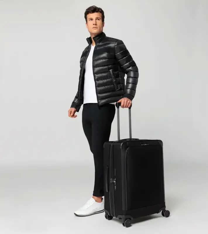 PORSCHE DESIGN Roadster Nylon 4W Trolley M Cestovní zavazadlo kufr velikosti M černý