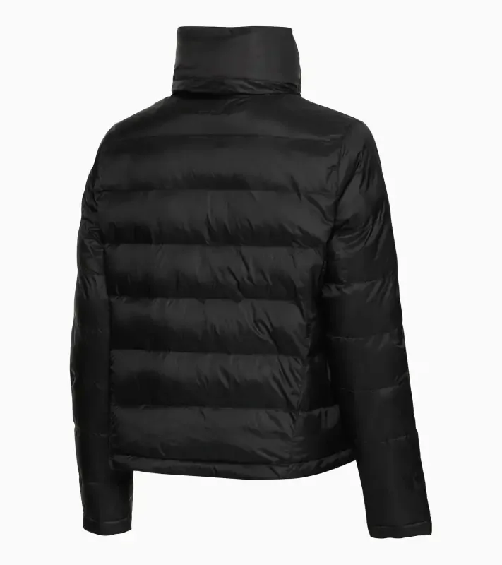 PORSCHE Reversible women's jacket Turbo No. 1 Bunda dámská oboustranná kostkovaná a černá