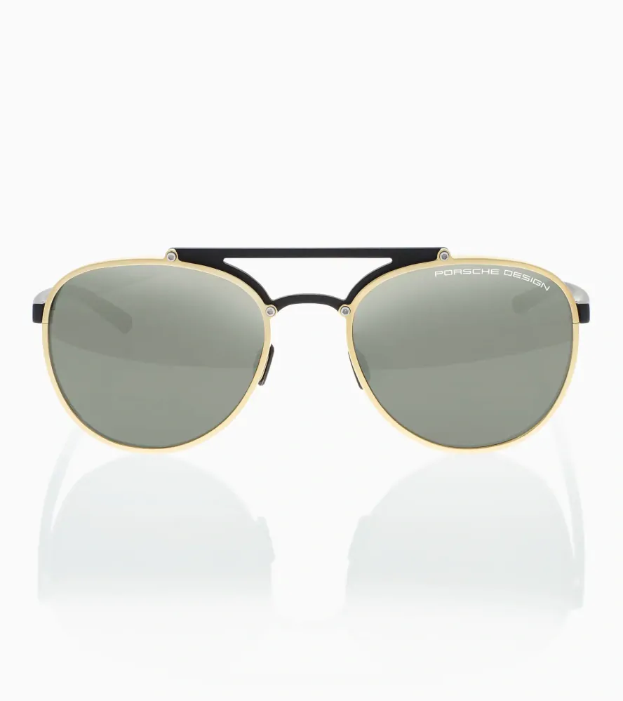 PORSCHE DESIGN Sunglasses P´8972 sluneční brýle černo zlaté s šedými skly
