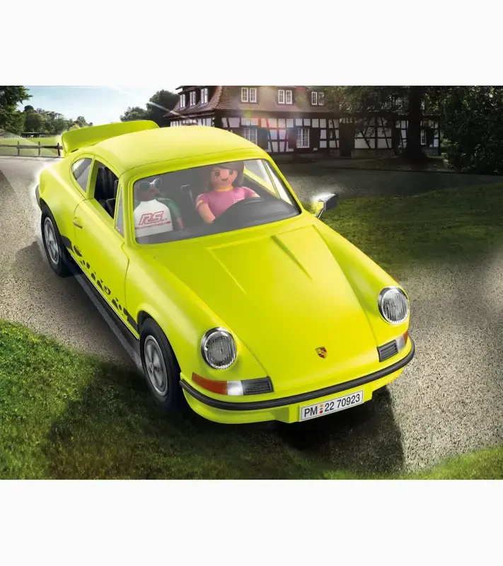 PORSCHE PLAYMOBIL® 911 Carrera RS 2.7 Model auta stavebnice 39 dílů s doplňky žlutá