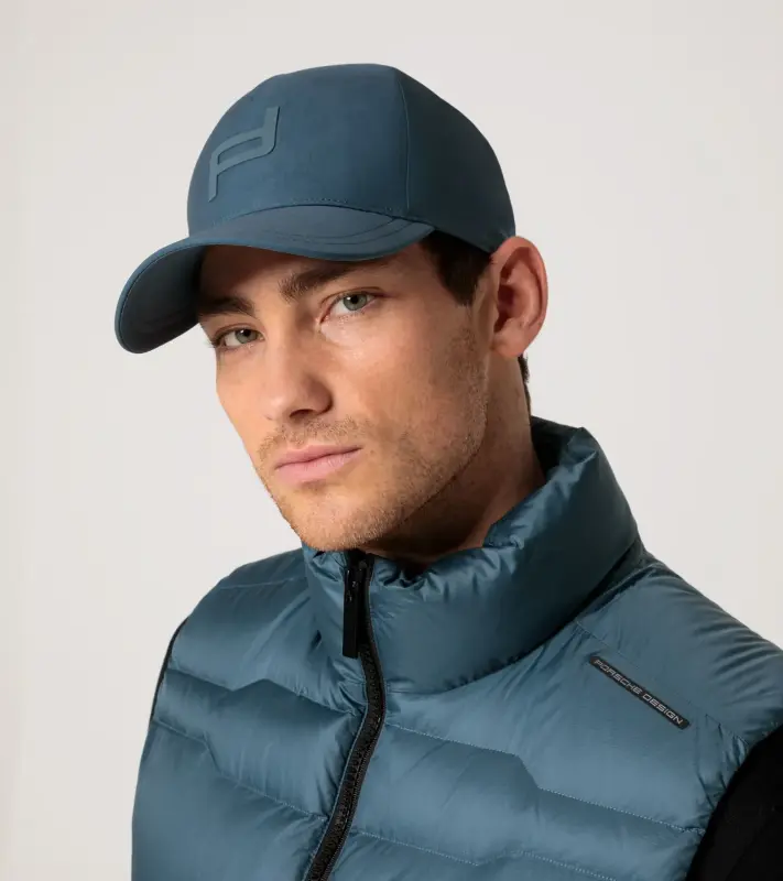 PORSCHE DESIGN Classic Cap Čepice kšiltovka světle modrošedá