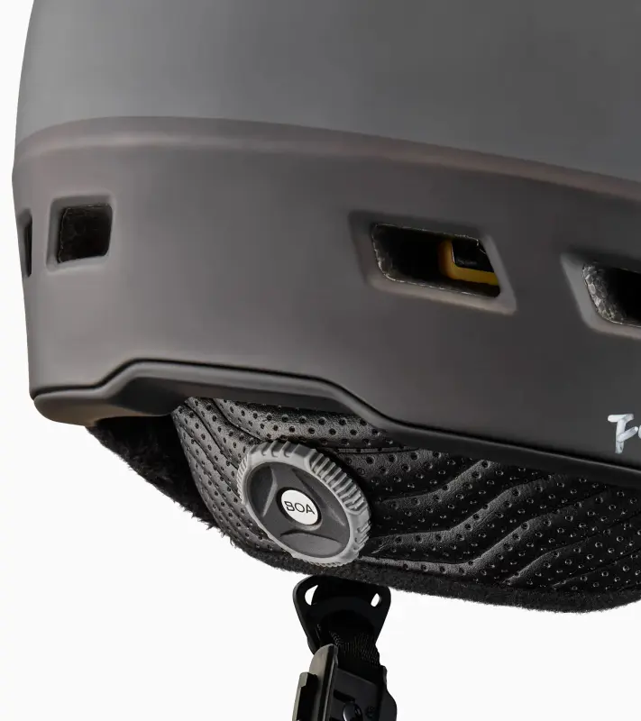 PORSCHE HEAD Ski Helmet Helma lyžařská s integrovaným samozatmavovacím hledím a systémy Sphere Fit a MIPS černá