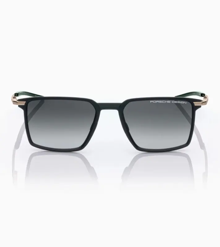 PORSCHE DESIGN Sunglasses P´8986 Sluneční brýle inspirované P911 zelenozlaté se skly v šedém gradientu