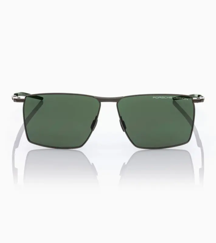PORSCHE DESIGN Sunglasses P´8987 Sluneční brýle inspirované Porsche 911 GT3 RS zelenošedé se zelenými skly