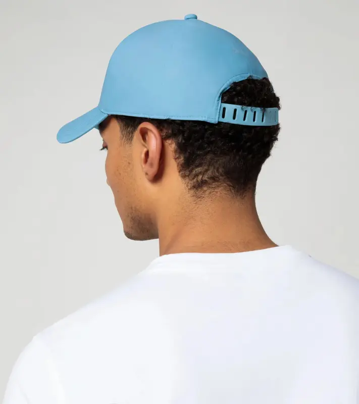 PORSCHE DESIGN Classic Cap Čepice kšiltovka s logem pastelová světle modrá