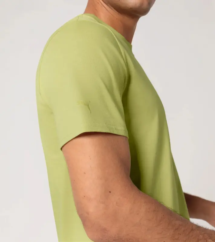 PORSCHE DESIGN Men´s T-Shirt Tričko pánské bavlněné jemně žlutá