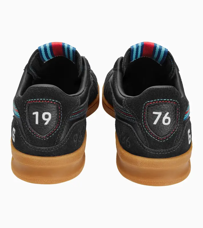 PORSCHE Lifestyle Edition trainers sneaker MARTINI RACING® Obuv sportovně volnočasová černá s ikonickými barevnými pruhy